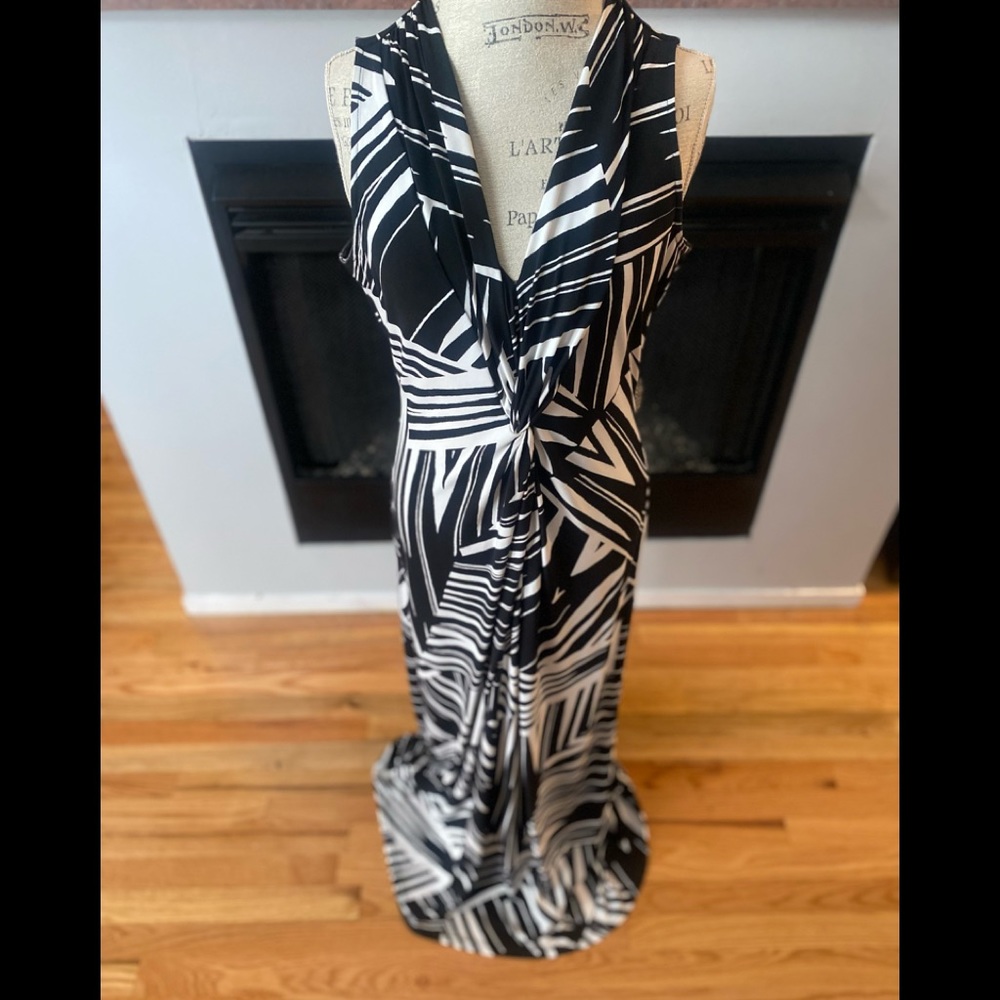 Long dress - cinched front